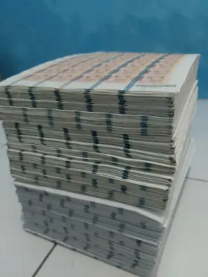 TERMURAH Se-Indonesia....!!!! Isi-50pc/1-lbr MATERAI 10000 ORIGINAL POS Asli Murah