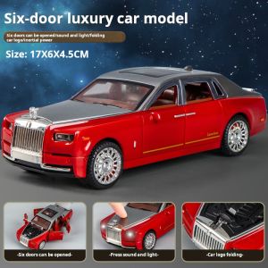 1:32 Simulation Rolls-Royce Phantom Model Car Model Ornaments Luxury Car Sedan Childrens Toy Car Boy Collection