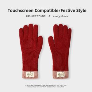 Cgediao | Winter Warm Retro Knitting Gloves