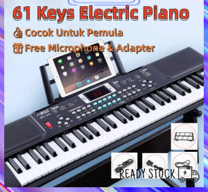 Keyboard Angelets XTS-690 61 Key/5 Octav 300 Tone 300 Rhytem Electric Piano Dengan Mikrofon & Adaptor