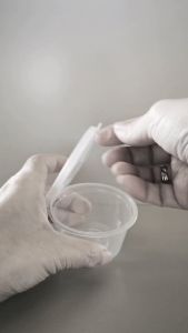 THINWALL SAUCE CUP BULAT 35ML WADAH SAUS SAMBAL MAYONAISE PLASTIK PLUS TUTUP BENING SUMO (50 PCS)