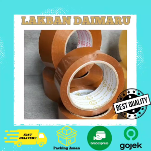 Lakban Daimaru Coklat dan Bening