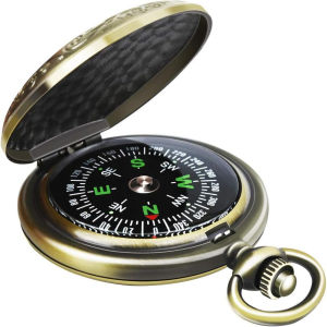 1 Pc Classic Compass for Hiking Camping Motoring Boating Backpacking Gift and Collection