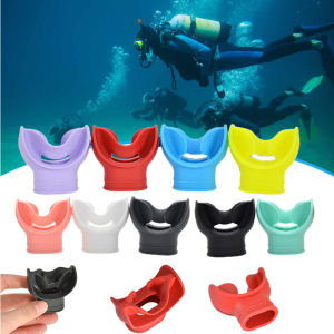 Scuba Diving Snorkel Regulator Mouthpiece Cover Octopus Holder Retainer .