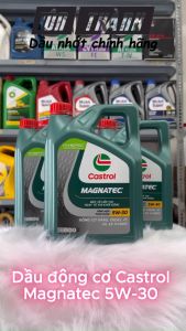 [ Hàng Chính Hãng ] Dầu nhớt động cơ CASTROL MAGNATEC HYSPEC Tổng Hợp Toàn Phần 5W30 (4 Lít)