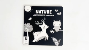 Nature High Contrast Board Book To Learn with Beautiful Illustrations For Kids