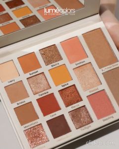 TERLENGKAP Day & Night Palette Lumecolors Eyeshadow Pallete Blush On Highlighter Contour Bronzer Lengkap Eye Shadow ORI