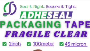 PACKAGING TAPE - FRAGILE CLEAR - 2inch*100meter
