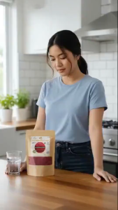 Beetroot Milk Collagen Chia Seed Powder 250g - Supports Skin Beauty Hydration & Daily Wellness