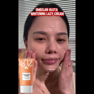 [BPOM]Gluta Whitening Lazy Cream Menghilangkan Melanin Pemutihan instan Krim Malas Pemutih Gluta 30g Pelembab Wajah Pemutih Day