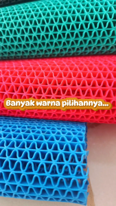 Keset Lantai PVC Anti-Slip Roll S-Type Uk 60x120 Tebal 6mm