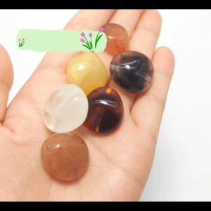 Nút áo nhựa thời trang mới dành cho áo dạ vest sơ mi NJ01 16mm 23mm (1 nút)