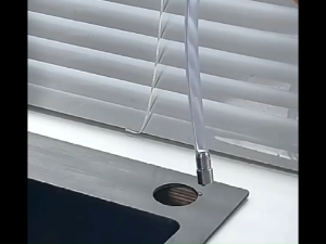 เครื่องจ่ายสบู่สำหรับอ่างล้างงาน เคาน์เตอร์เครื่องจ่ายสบู่เหลว ปั๊มชุดหลอดขยาย สำหรับอ่างล้างงาน