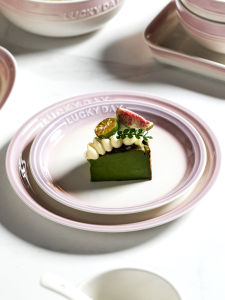 Creative Small Fresh Breakfast Plate Home Use 2025 New Design Beautiful Steak Pasta Stir-Fry Plate Nordic Style Ceramic Dish