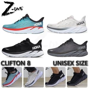 2025 ONE- In Stock For Women Men Hokas One One Clifton 8 Wide 2E Running Shoes Sneakers Basketball Shoes With Box EQ00