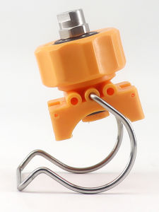 Adjustable Universal Clamp Cone Nozzle 304S Stainless Steel Fog Cleaning Industrial Spraying Head Solid Cone Spray Tip
