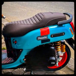 Fazzio Caferacer Premium Leather Upholstery Yamaha Motor Accessories