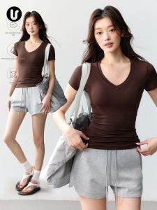 umeverb | Slimming Breathable Womens Exercise Tee