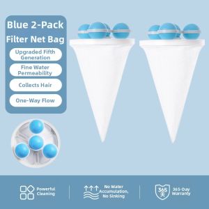 Linter Removing Washing Machine Filter Bag