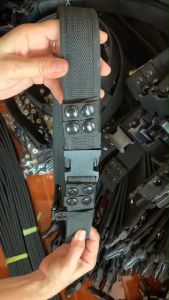 เข็มขัดสนามแบบ 1.5 นิ้ว สีดำ