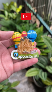 Fridge Tempelan Magnet Kulkas Souvenir Negara Turkey Turkiye Turki Kapadokya Cappadocia A