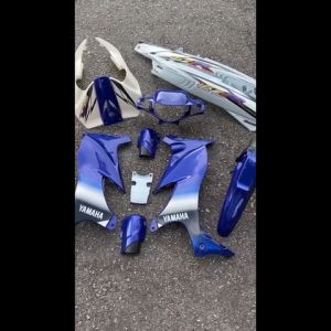 COVERSET ORIGINAL HLY – YAMAHA 125z 125zr BIRU PETIR STICKER SIAP TAMPAL PERCUMA EMBLEM TIMBUL – HONG LEONG YAMAHA