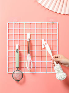 Kitchen Space-Saving Storage New Combination Storage Rack Photo Wall Hole Mesh DIY Cube Organizing Rack