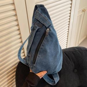 Retro Japanese Style Single Strap Crossbody Bag Lightweight Travel Chest Bag for Men And Women Spring 2025 Sporty Versatile