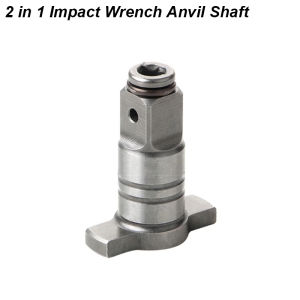 2in1 Power Impact Wrench Anvil Adapter Driver Converter Shaft Spindle Attachment 1/2 Square Socket To 1/4 Hex Electric Tool Part