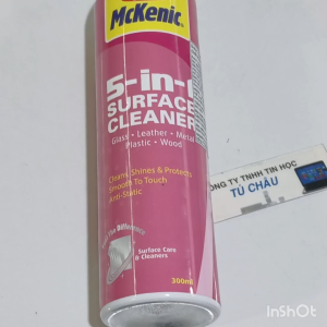 Chai vệ sinh Mr. McKenic 5-in-1Surface Cleaner / Vệ sinh lau chùi thiết bị điện tử như LCD Laptop...