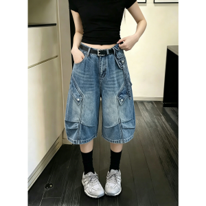AEJUONOS | Stylish Trendy Wide-Leg Capri Pants Women 2026 New Model