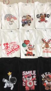 KOKO IMPORT - Baju Kaos Anak Perempuan Fashion Cewek Lengan Pendek Umur 2-16 Tahun Motif Barbi3