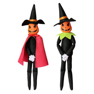 Welcomehome Halloween Pumpkin Plush Doll Pendant Doll Ornament House Decoration Props Halloween Party Decoration