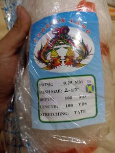 jaring ikan 025 2-1/2inc 100/100TATE JARING AYAM HUTAN JARING BURUNG