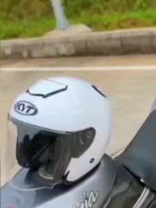 KYT - HELM KYOTO SOLID ORIGINAL 100% SNI FREE STIKER KYT PAKING KARDUS