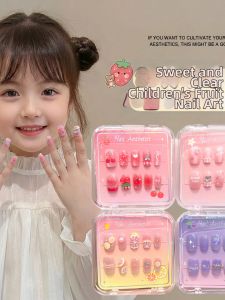 ENEN | Cute Fruit Pattern Child-Specific 3D Sticker Nails