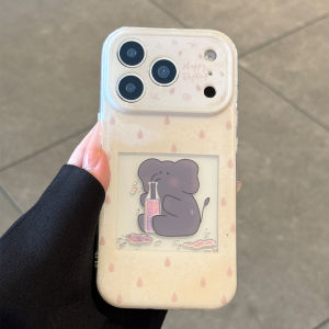 SENBO | Ốp Lưng iPhone 17 Chống Sốc Toàn Diện Thiết Kế Hình Voi Bong Bóng Đè Dần