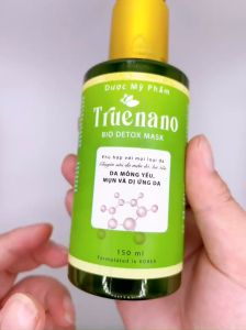 Gel Đắp Mặt Nạ Thải Độc Đa Sinh Học Truenano Bio Detox (Dược Mỹ Phẩm Thuần Chay)