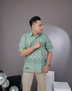 Revany ID - Milea Blouse Batik Kerja Modern Atasan Batik Couple