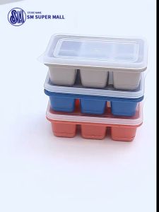【3 In One】Mini 6-cell Square Ice Cube Household Ice Making Mold with Cover Sealing Ice Cube Artifact Ice Cube
