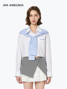 ANN ANDELMAN | Pseudo Layered Cape Style Shirt