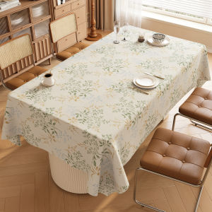 ovzf | Retro Style Waterproof Oilyproof Easy Clean Heat Resistant Tablecloth