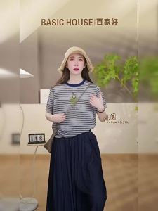 Basic House | Cute Sweet Stylish Short Sleeve Knitwear