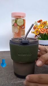 DISKON BESAR BELI 1 GRATIS 1 GELAS MINUM KOPI KACA SIMPLE ELEGAN / WATER BOTTLE CUP FOR COFFEE