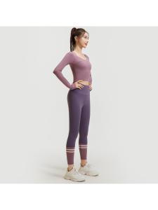 Juyitang Yoga Fitness Pilates Slimming Womens Sportswear Quick Dry Contain Chest Pad Childrens Applicable Waist Shaping