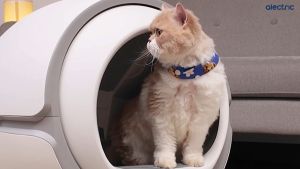 Alectric Pet Smart Cat Litter Box ห้องน้ำแมวอัจฉริยะ เชื่อมแอปฯได้ พร้อมระบบฆ่าเชื้อ รุ่น LB1