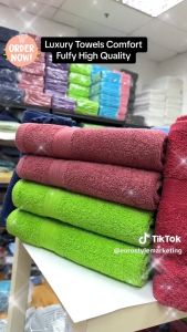 Bath Towel Japan Inspired High Quality Full Cotton Towel (140 x 70cm) 500gram Luxury Towels