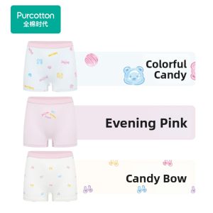 Purcotton | Kids 100 Cotton Underwear Pants 3 Pack