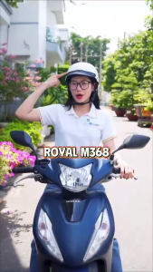 [NHÀ SẢN XUẤT] [MỰC MỜ] Mũ Bảo Hiểm Lưỡi Trai Royal M368 Nón Bảo Hiểm 1/2 Thời Trang Cho Nam Và Nữ Royal Chính Hãng | Trực tiếp từ NSX