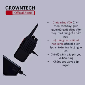 Bộ đàm GP-3288S sóng ổn định dễ dùng phù hợp nhiều môi trường pin bền tiện lợi trong công việc